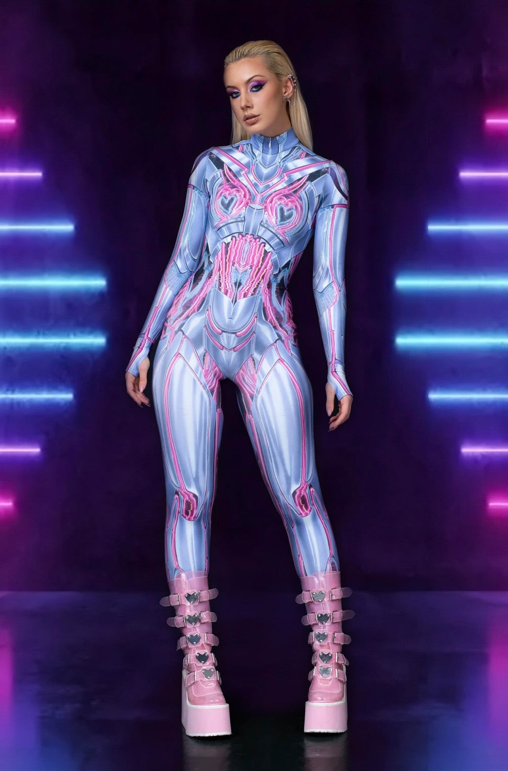 Dream Drapes Full-body Rave Bodysuit