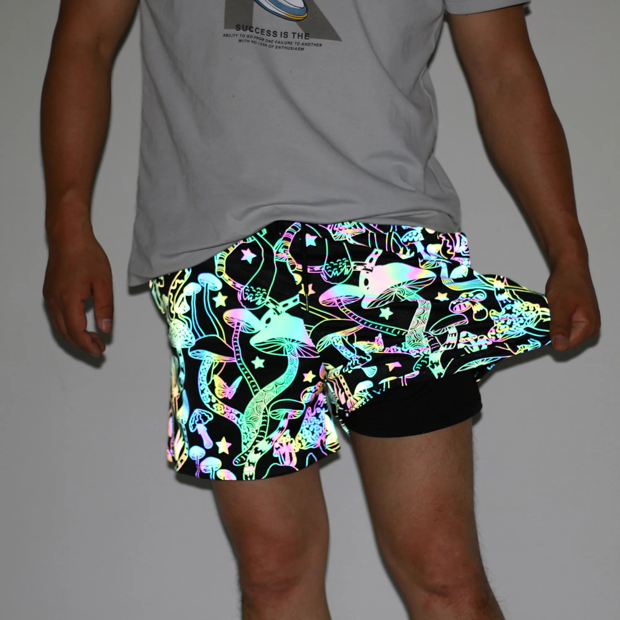 Men's Reflective Shorts