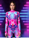 Hypno Hues Full-Body Rave Bodysuit