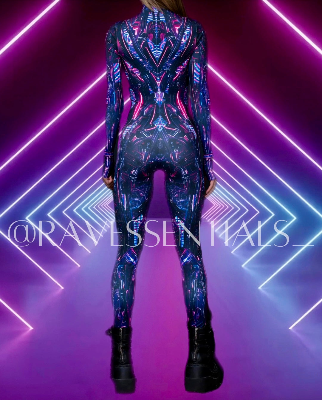 Space Fuel Full Bodysuit Rave wear