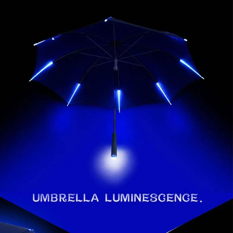 LED Light Transparent Umbrella