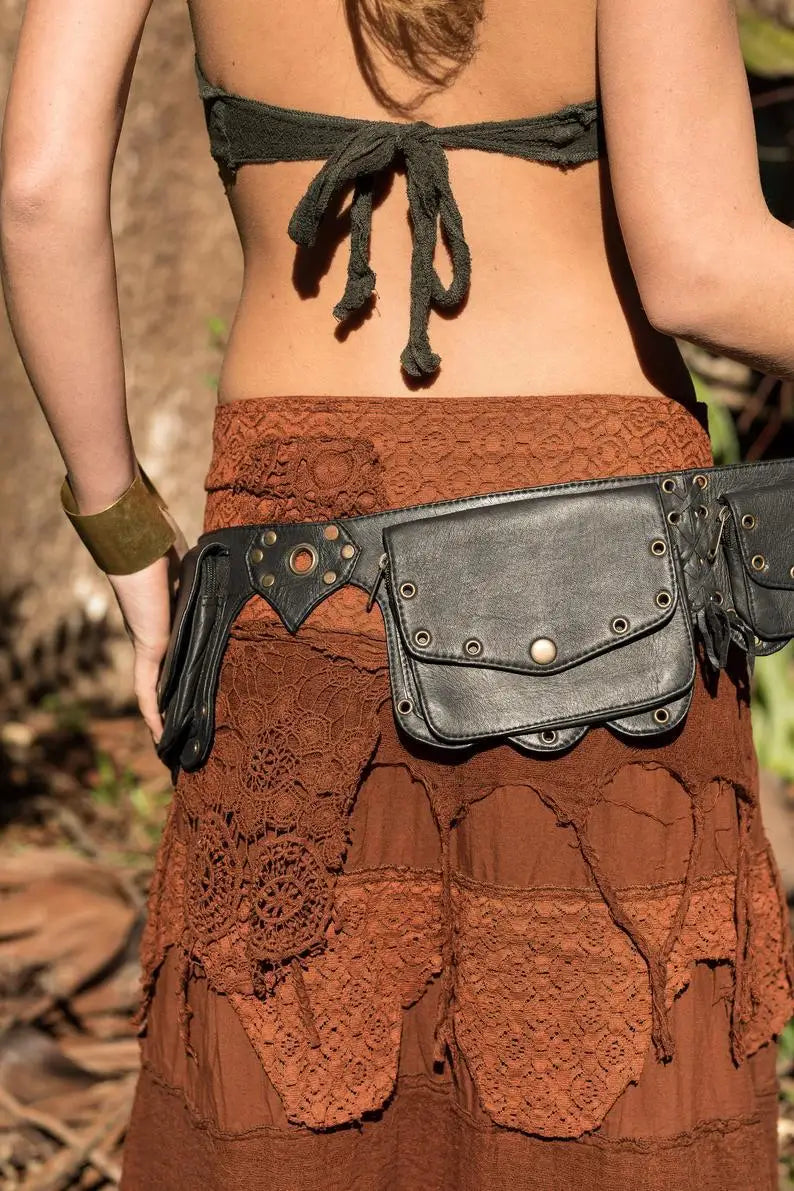 Leather Steampunk Utility Belt