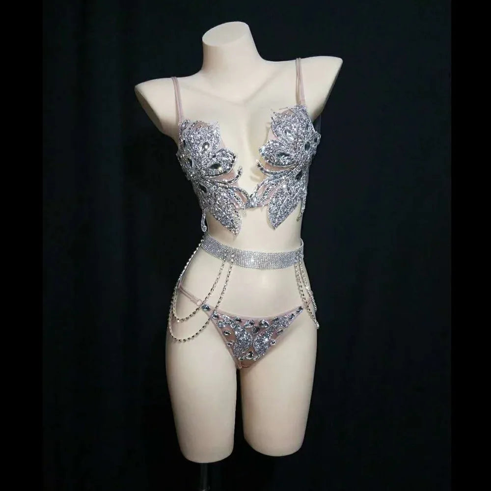 Sexy Glamour Rhinestone Set