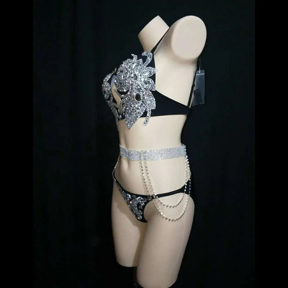 Sexy Glamour Rhinestone Set