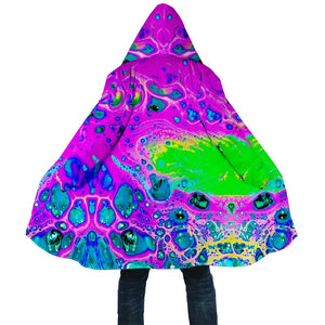 Psychedelic Fleece Lined Dream Cloak