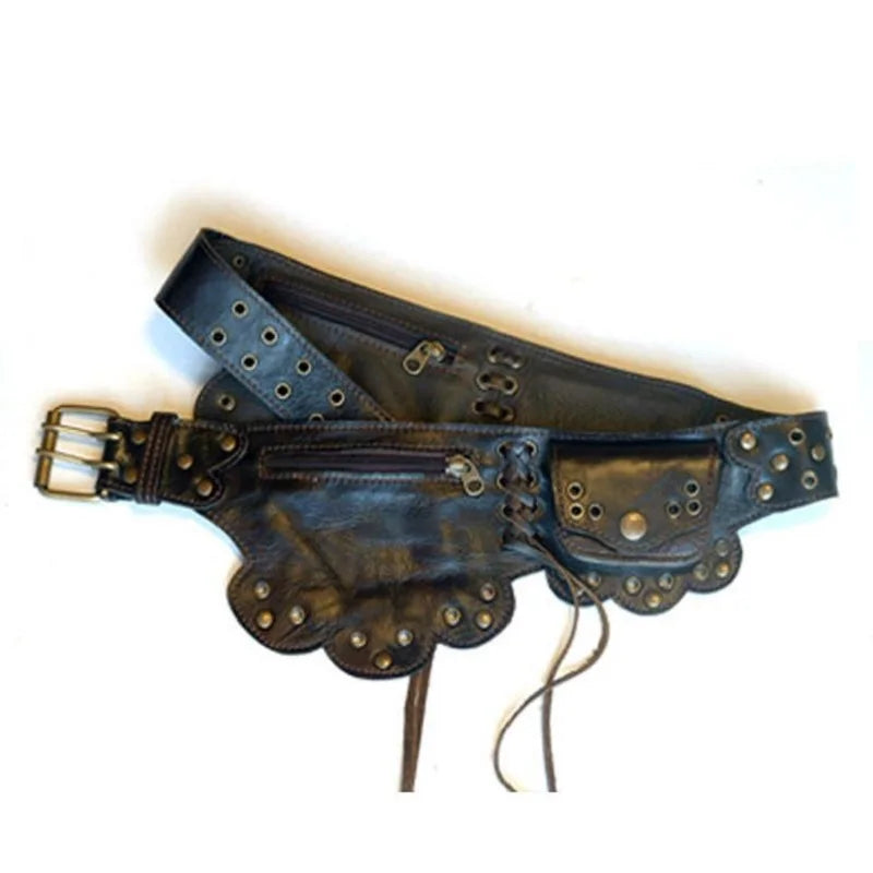 Leather Steampunk Utility Belt