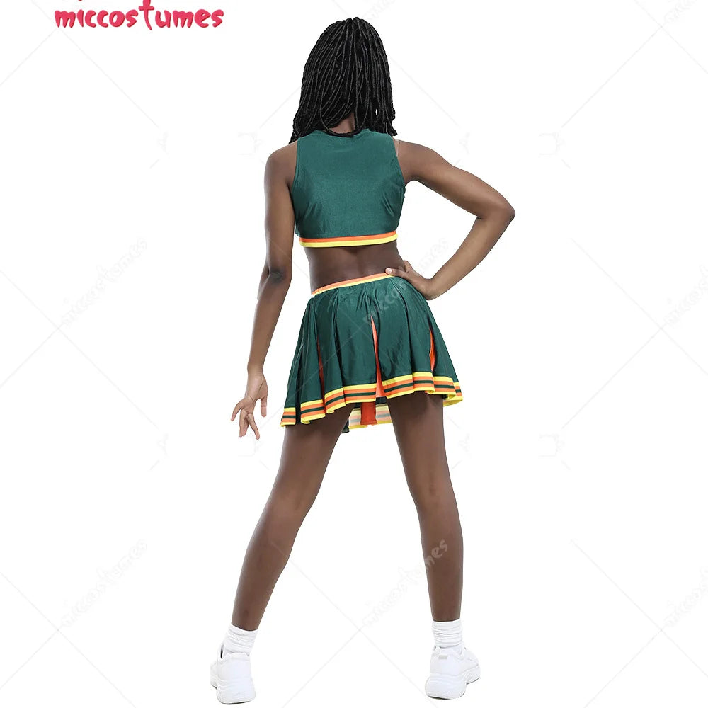 Clovers Green Cheerleader uniform