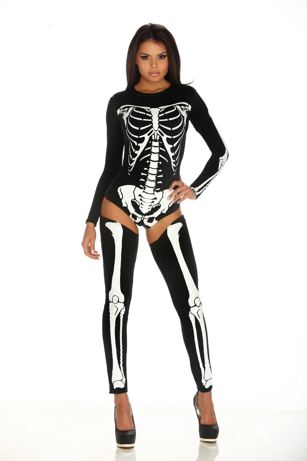 Sexy Skeleton Bodysuit