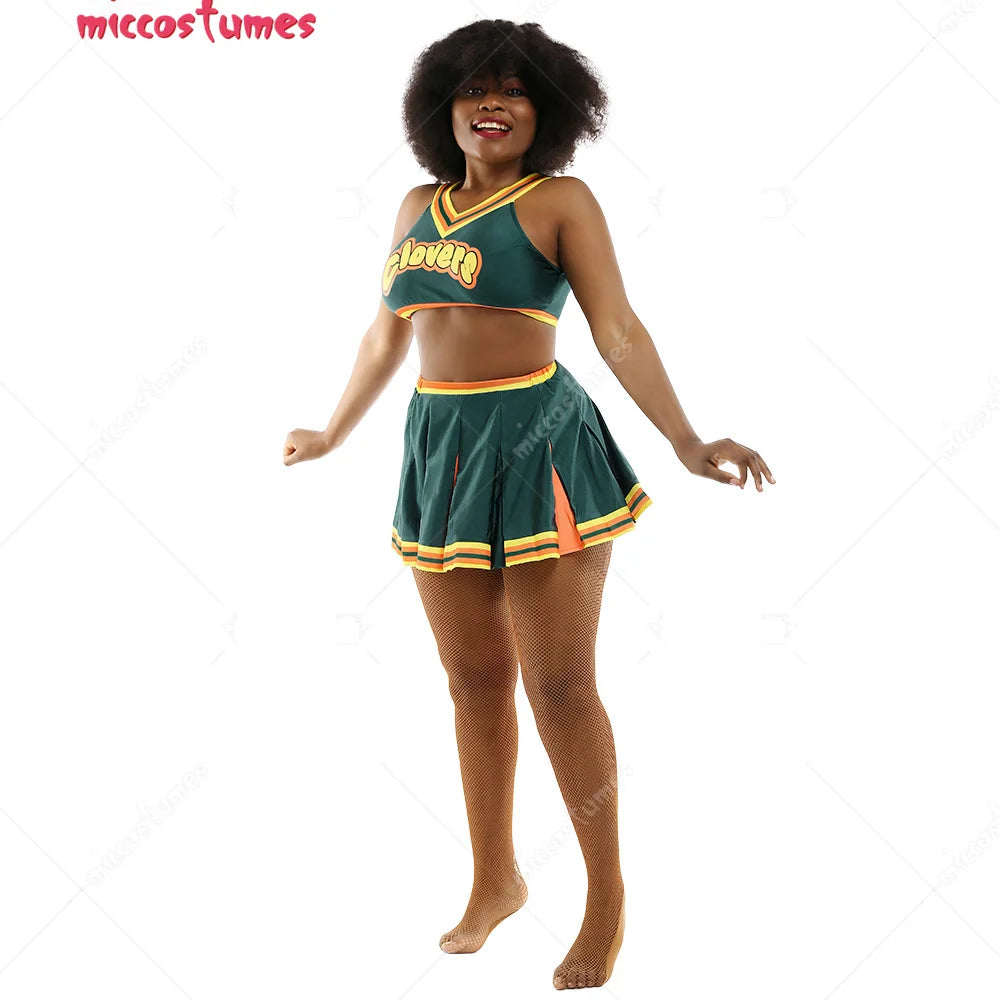 Clovers Green Cheerleader uniform