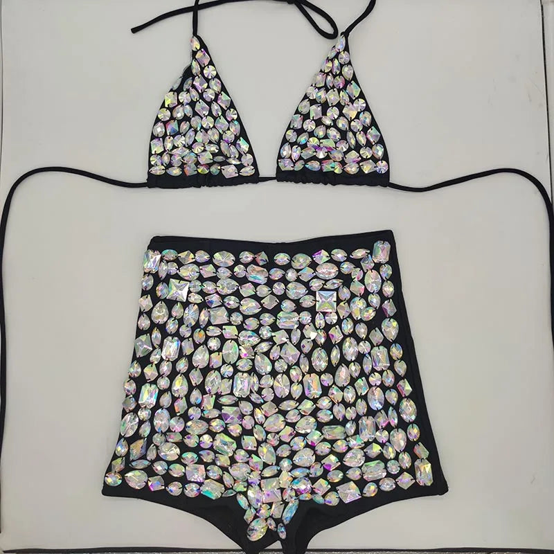 Crystal Cove 2 Piece Rhinestone Set