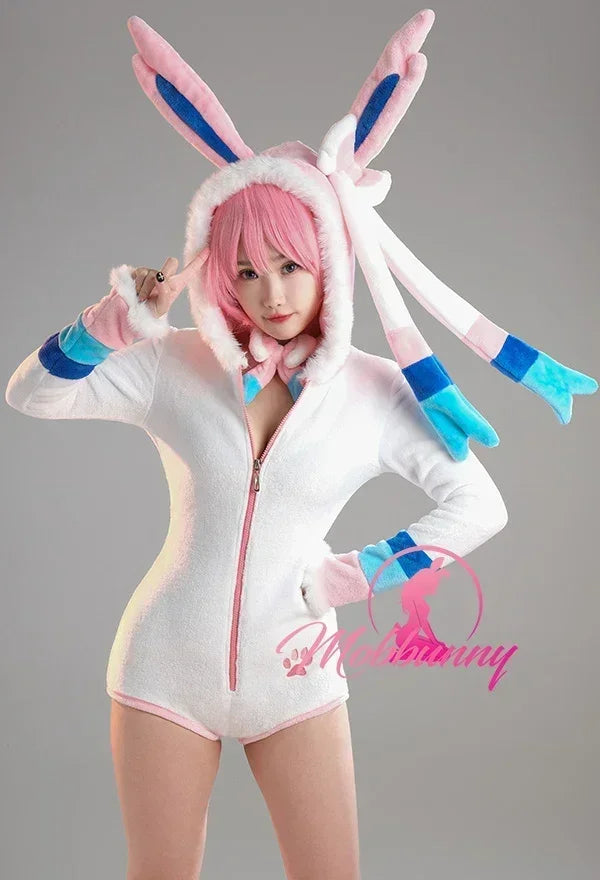 Sylveon Plush Hooded Rave Romper 