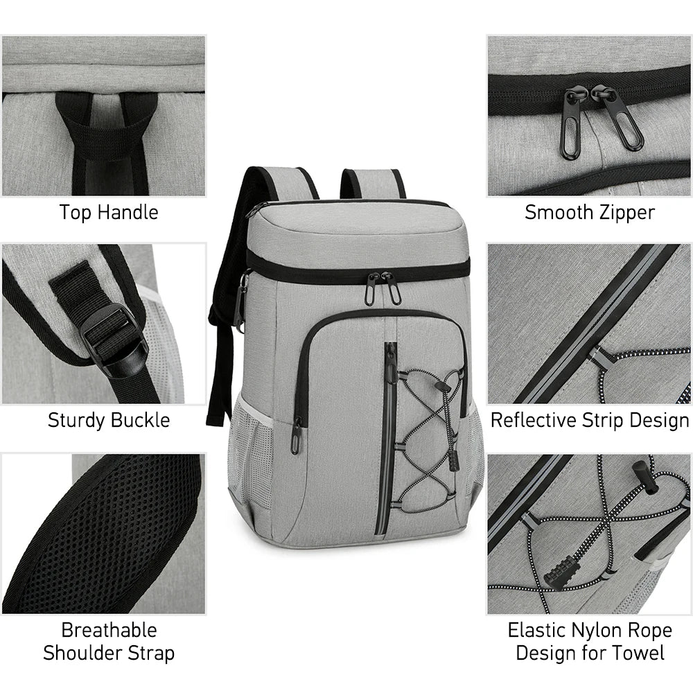 Insulated Cooler Camping Backpack