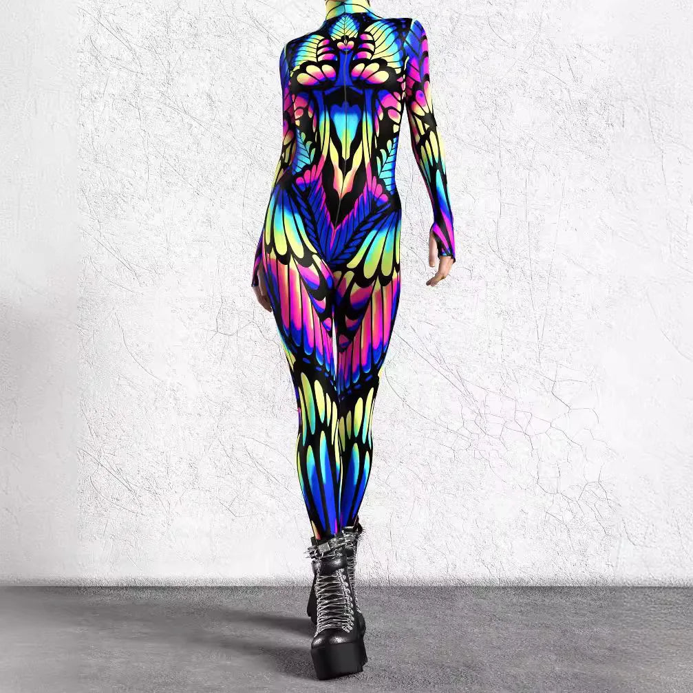 Majestic-Midas Full-Body Rave Bodysuit