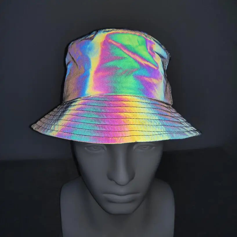 Colorful Reflective Rave Bucket Hat