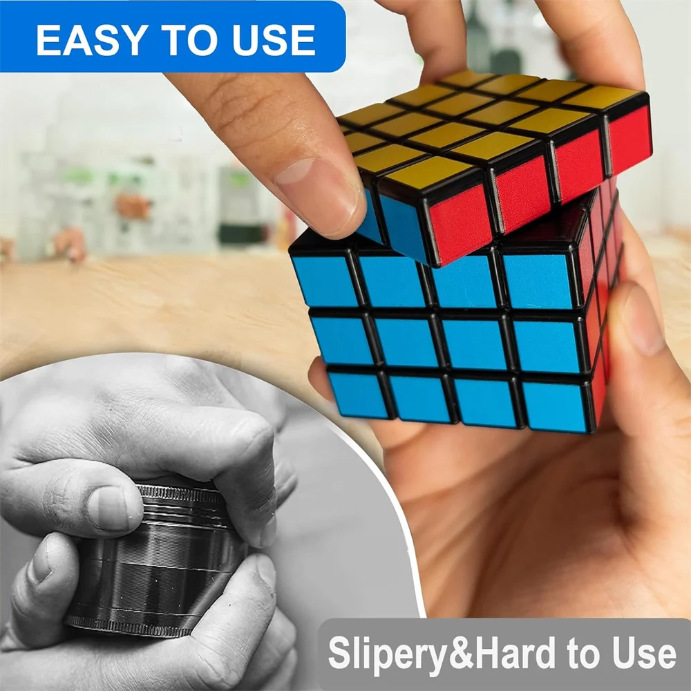 Four Layer Magnet Magic Cube Grinder