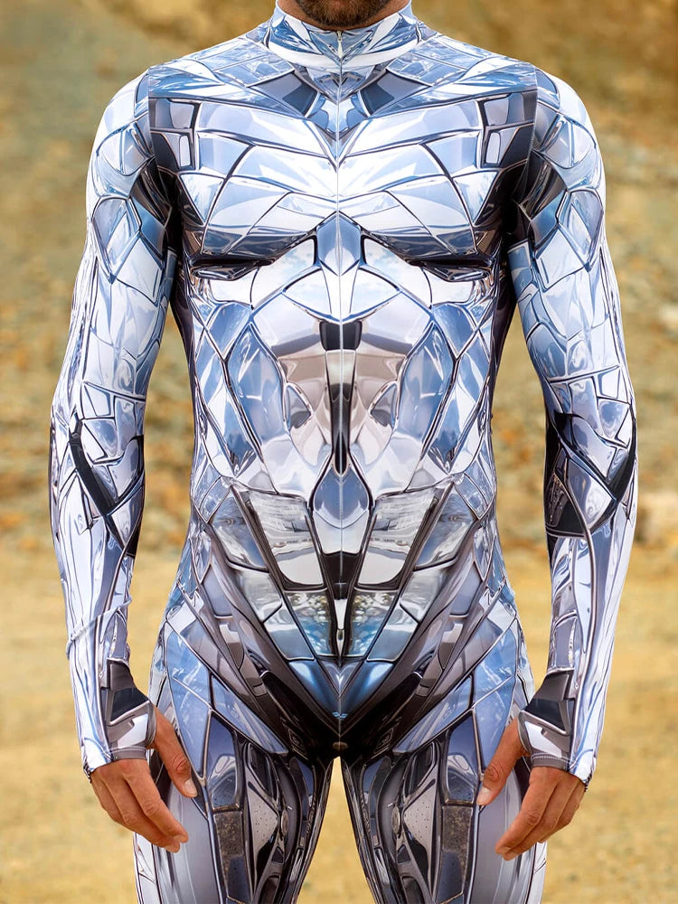 The Reflections Mens Rave full-bodysuit