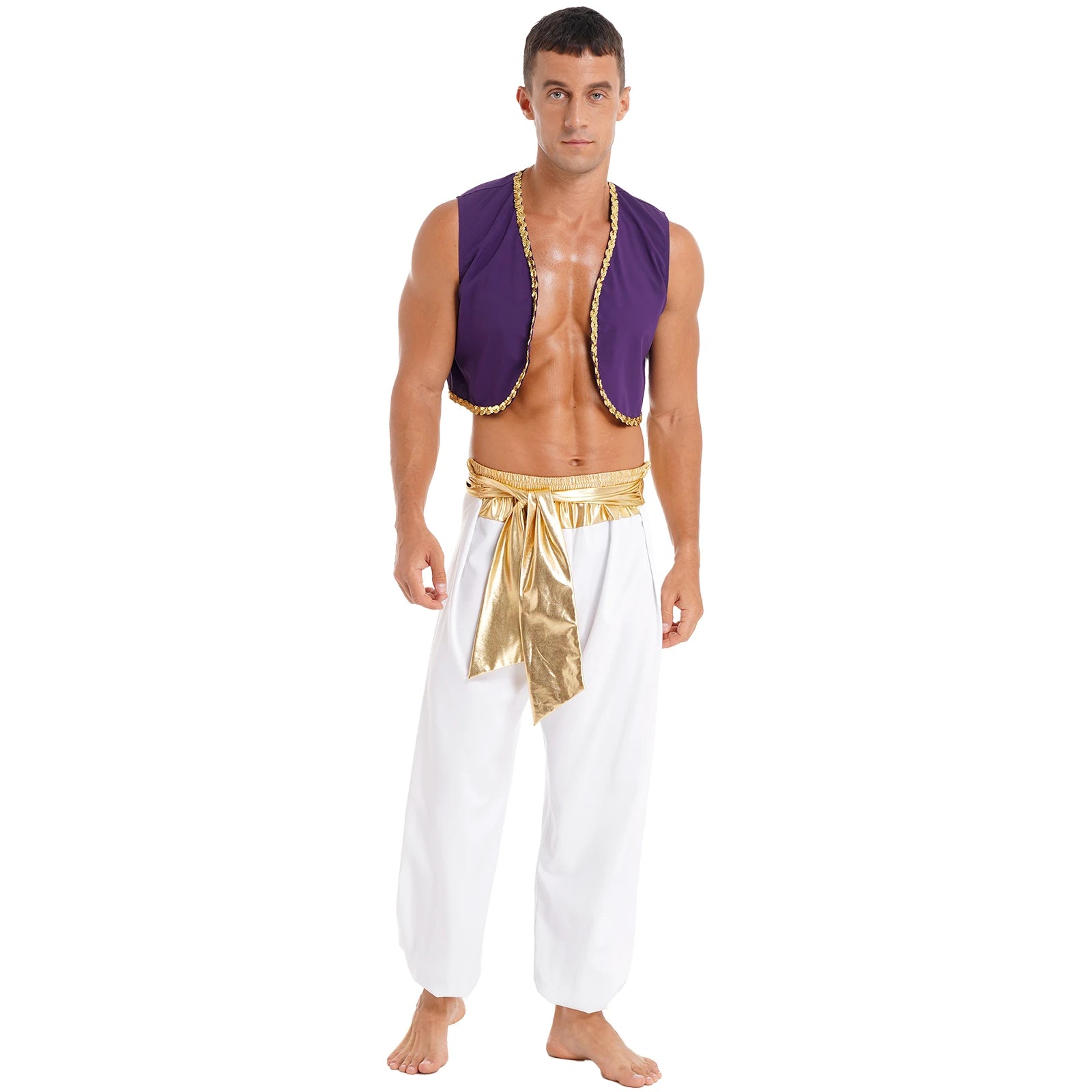 Mens Halloween Arabian Prince Costume