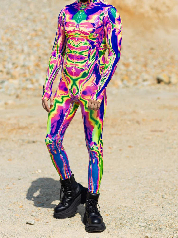 Electric Explosion Full Rave Bodysuit