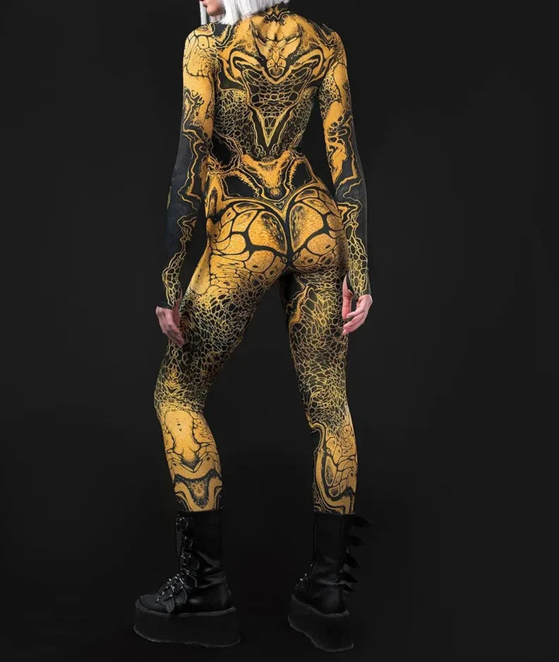 PsycheSkin Full-Body Rave Bodysuit