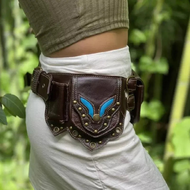 Leather Bohemian Utility Belt