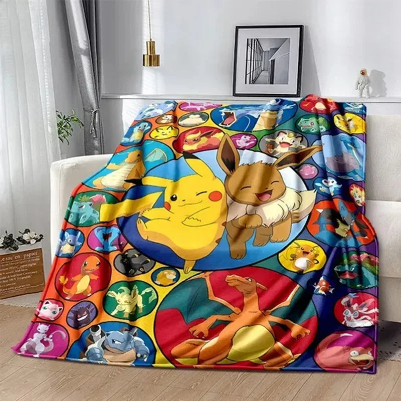 Pokemon super soft  fleece blanket