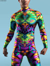 PsyFashion Full-Body Rave Bodysuit Mens