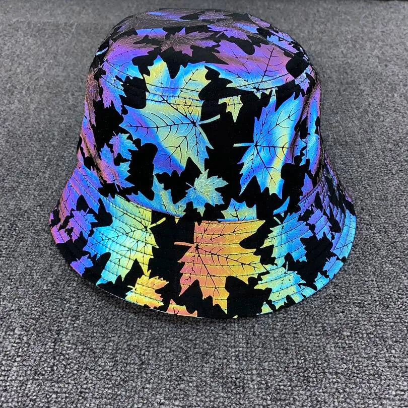 Colorful Reflective Rave Bucket Hat