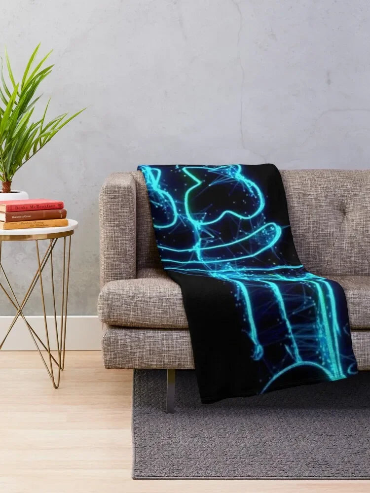 Marshmello Lighting Throw Blanket