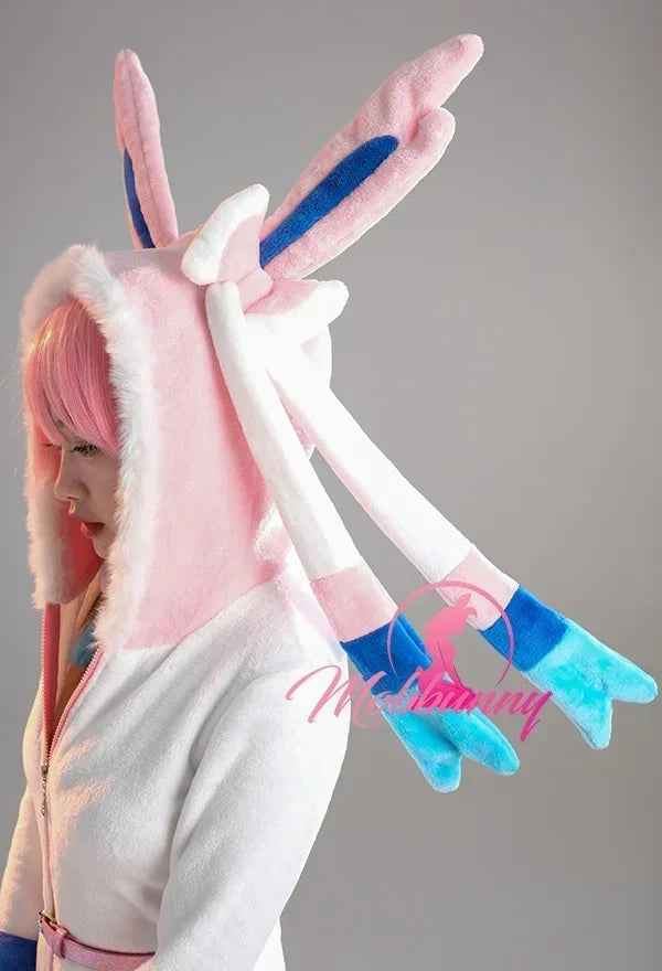 Sylveon Plush Hooded Rave Romper 