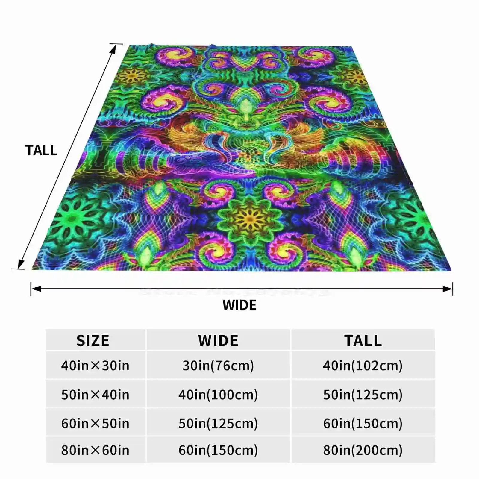 Cosmic Kaleidoscope Blanket