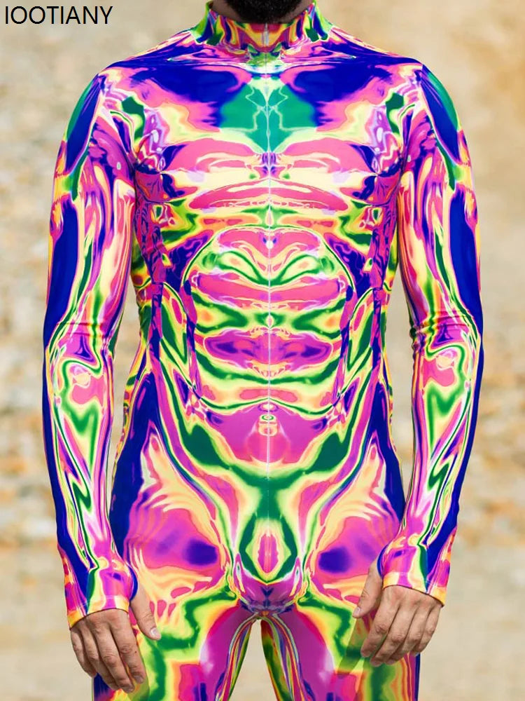 Electric Explosion Full Rave Bodysuit