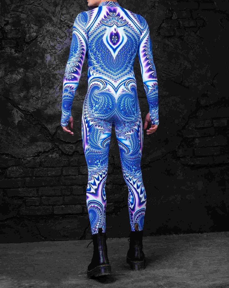 Dream Weave Full-Body Rave Bodysuit Mens