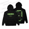 Excision Green & Black Long Sleeve Hoodie