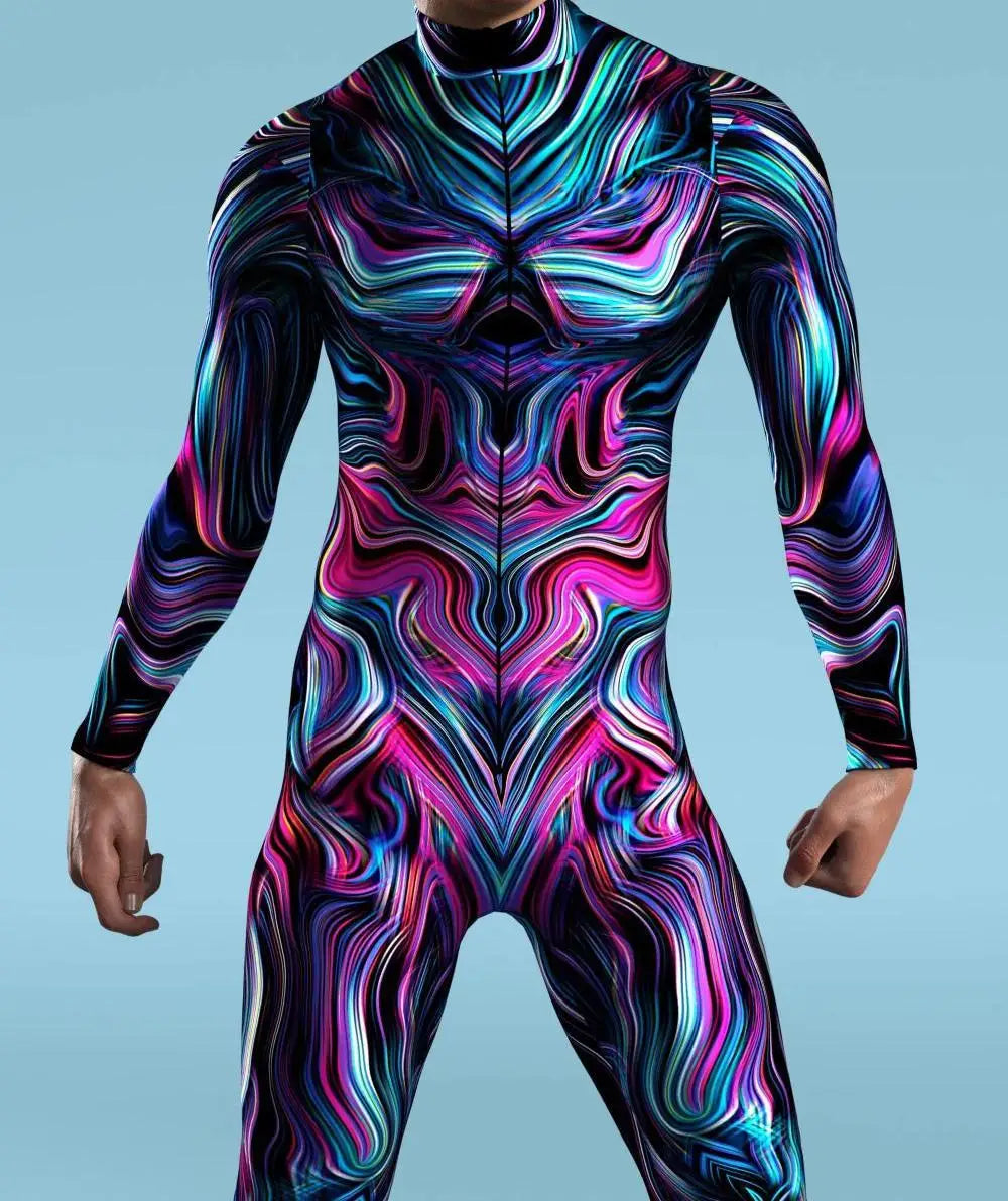 Psyche Skin Full-body Rave Bodysuit