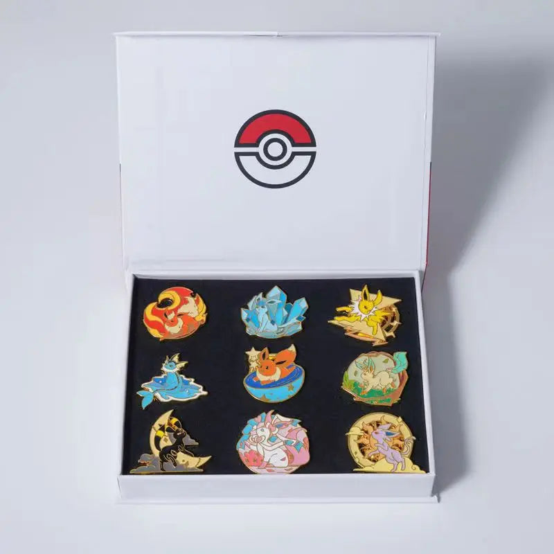 Eevee Family Enamel Pins (9-10pack)