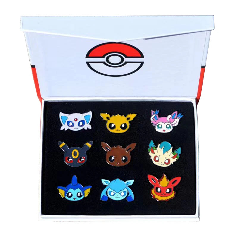 Eevee Family Enamel Pins (9-10pack)