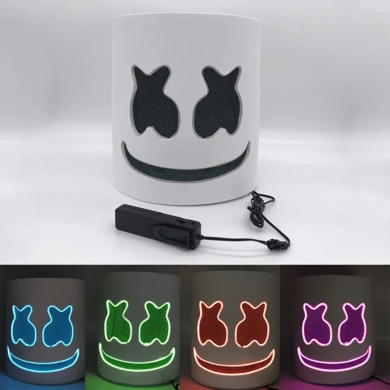 Marshmello LED Full Head Mask