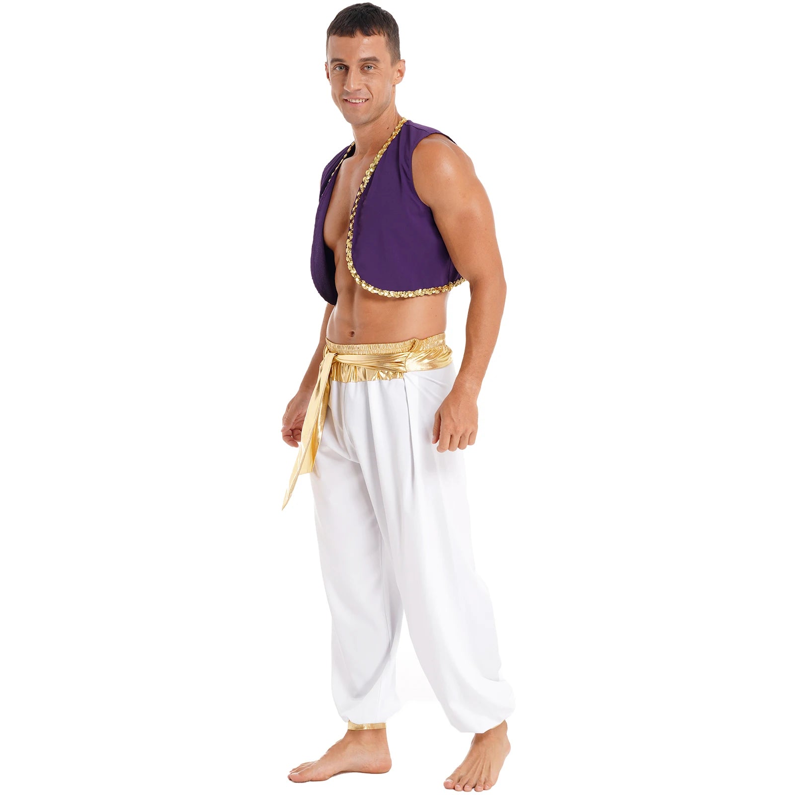 Mens Halloween Arabian Prince Costume