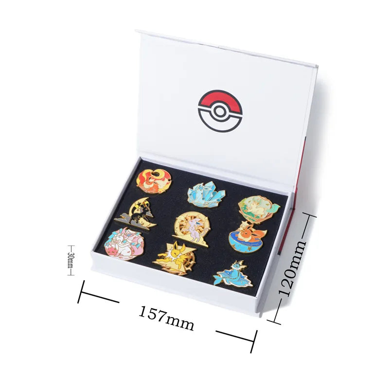 Eevee Family Enamel Pins (9-10pack)