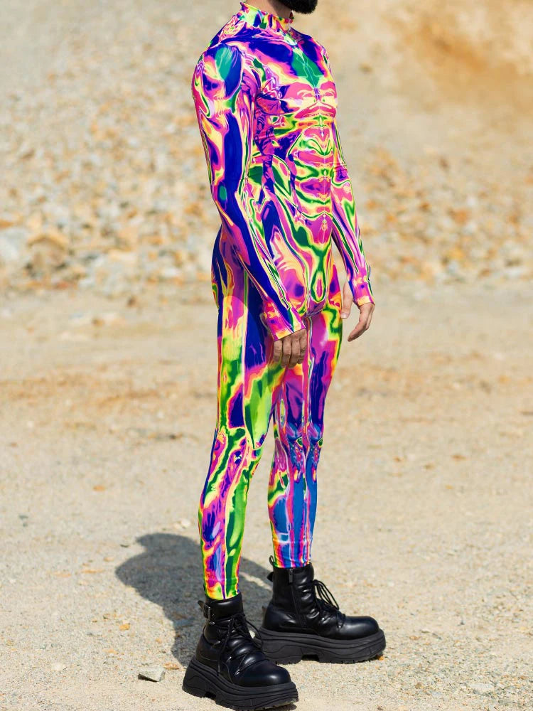 Electric Explosion Full Rave Bodysuit