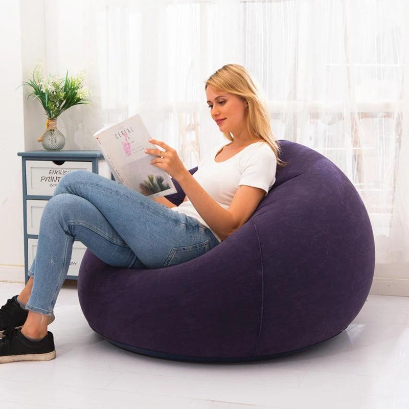 Inflatable Bean Bag Chair