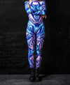 Mirage-Morph Full-Body Rave Bodysuit