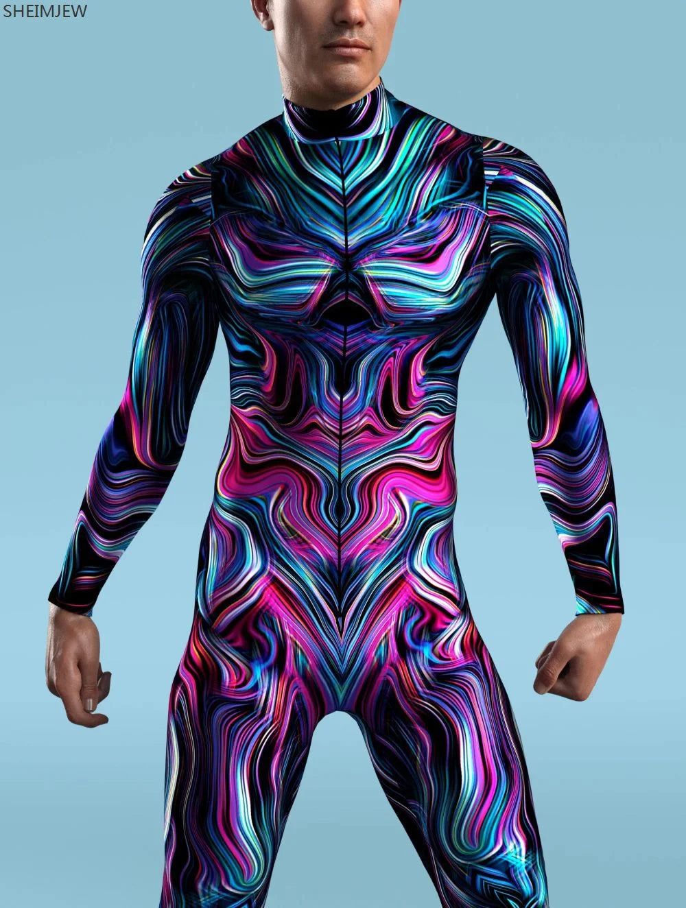 Psyche Skin Full-body Rave Bodysuit