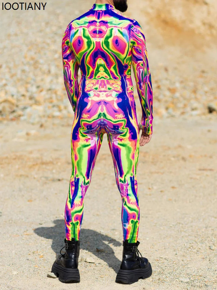 Electric Explosion Full Rave Bodysuit