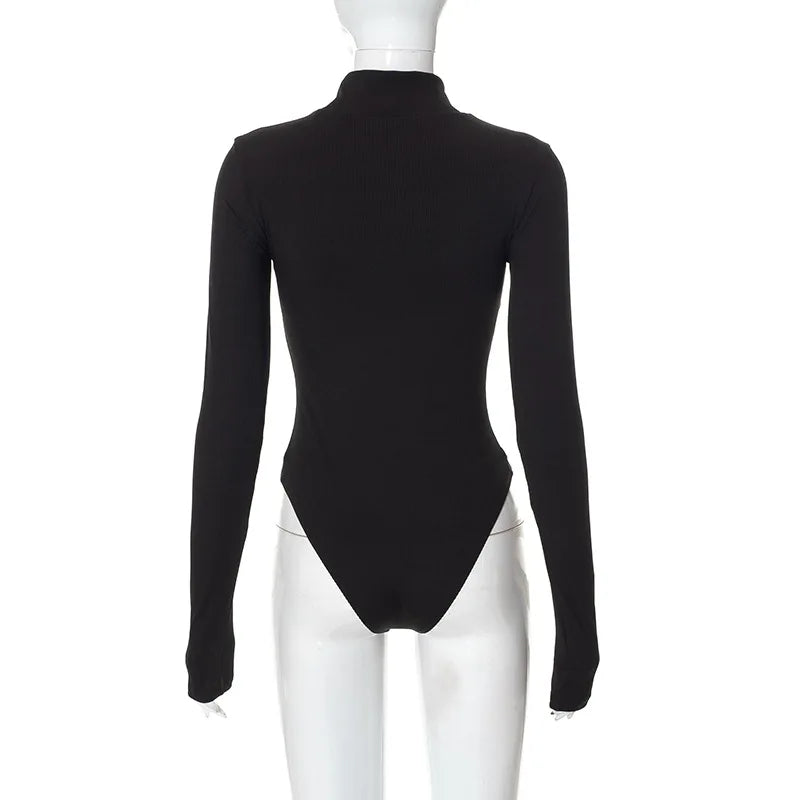 Mesh Rave Long Sleeve Bodysuit