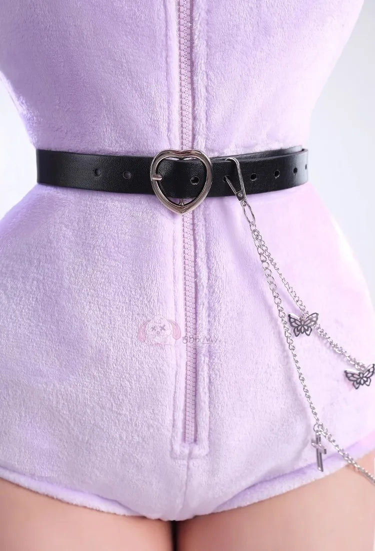 Espeon Plush Hooded Rave Romper