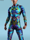 Mystic Morph Full-body Rave Bodysuit