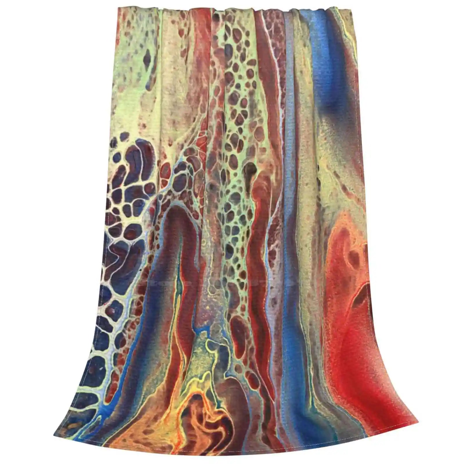 Zoo Of Color Throw Blanket