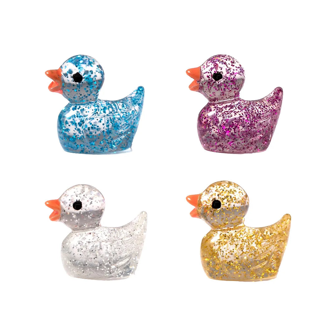 50PCS Mini Glitter Ducks