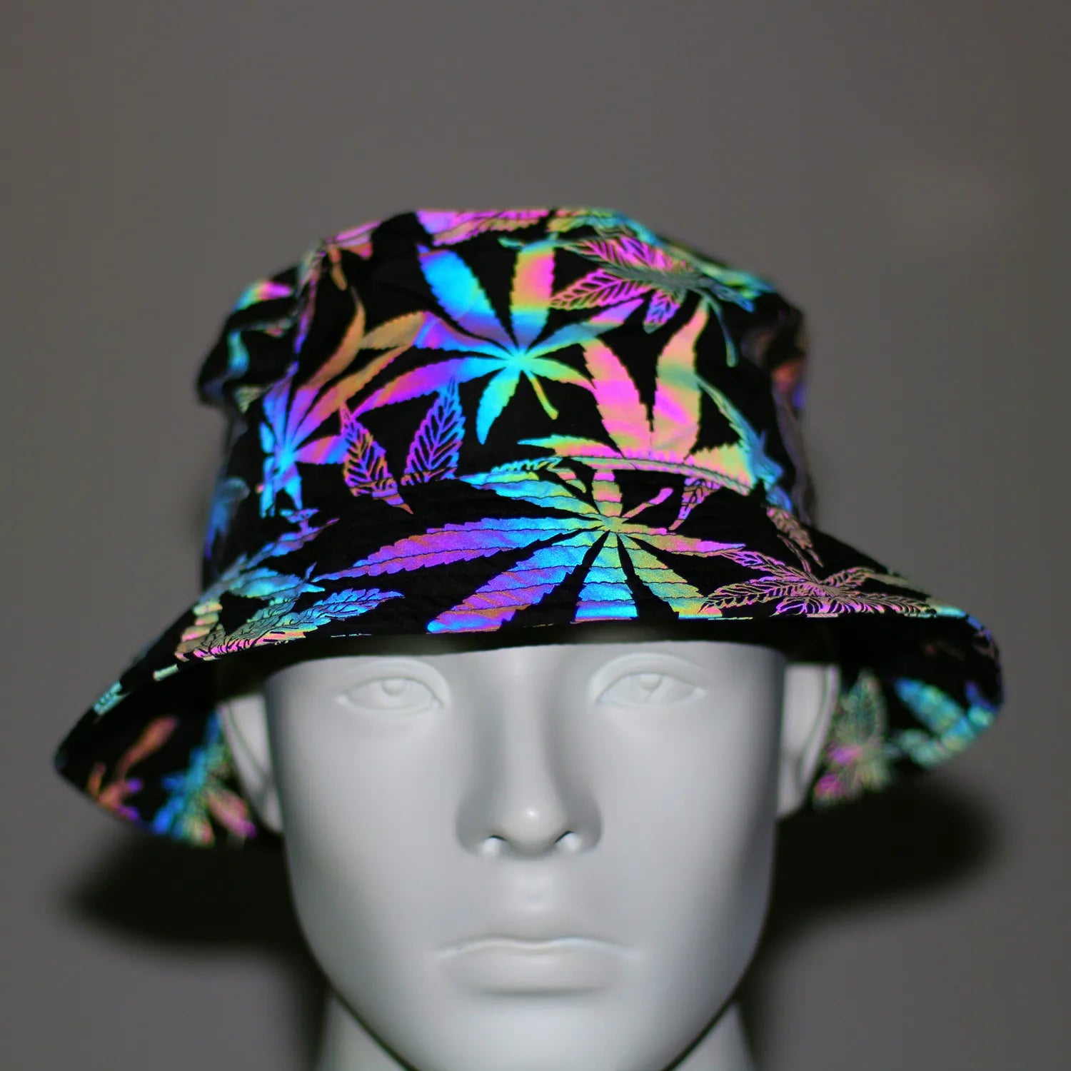 Colorful Reflective Rave Bucket Hat